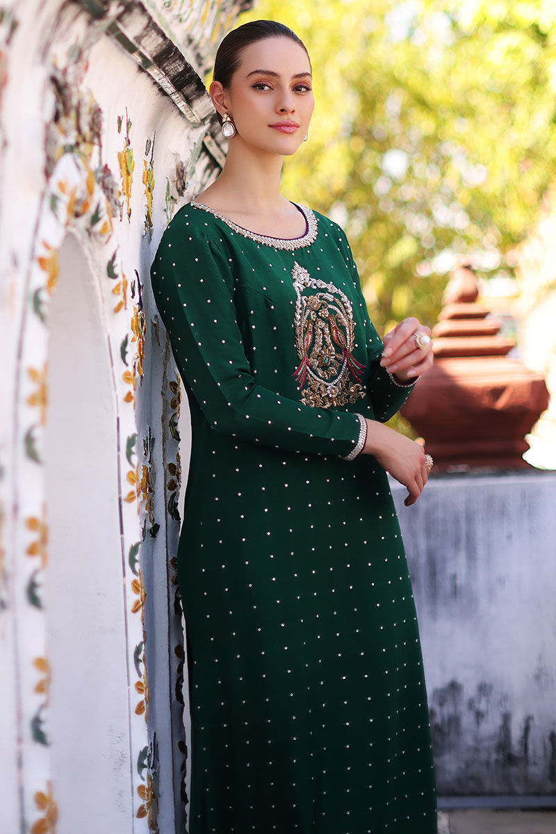 Aisha Imran | Luxury Pret | Scarlet - Official Aisha Imran - Agha Fabrics UK