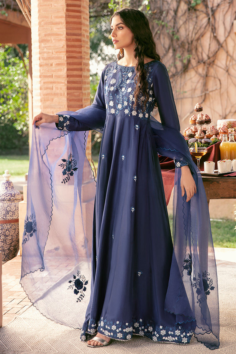 Ansab Jahangir | Luxury Silk Pret | MIDNIGHT