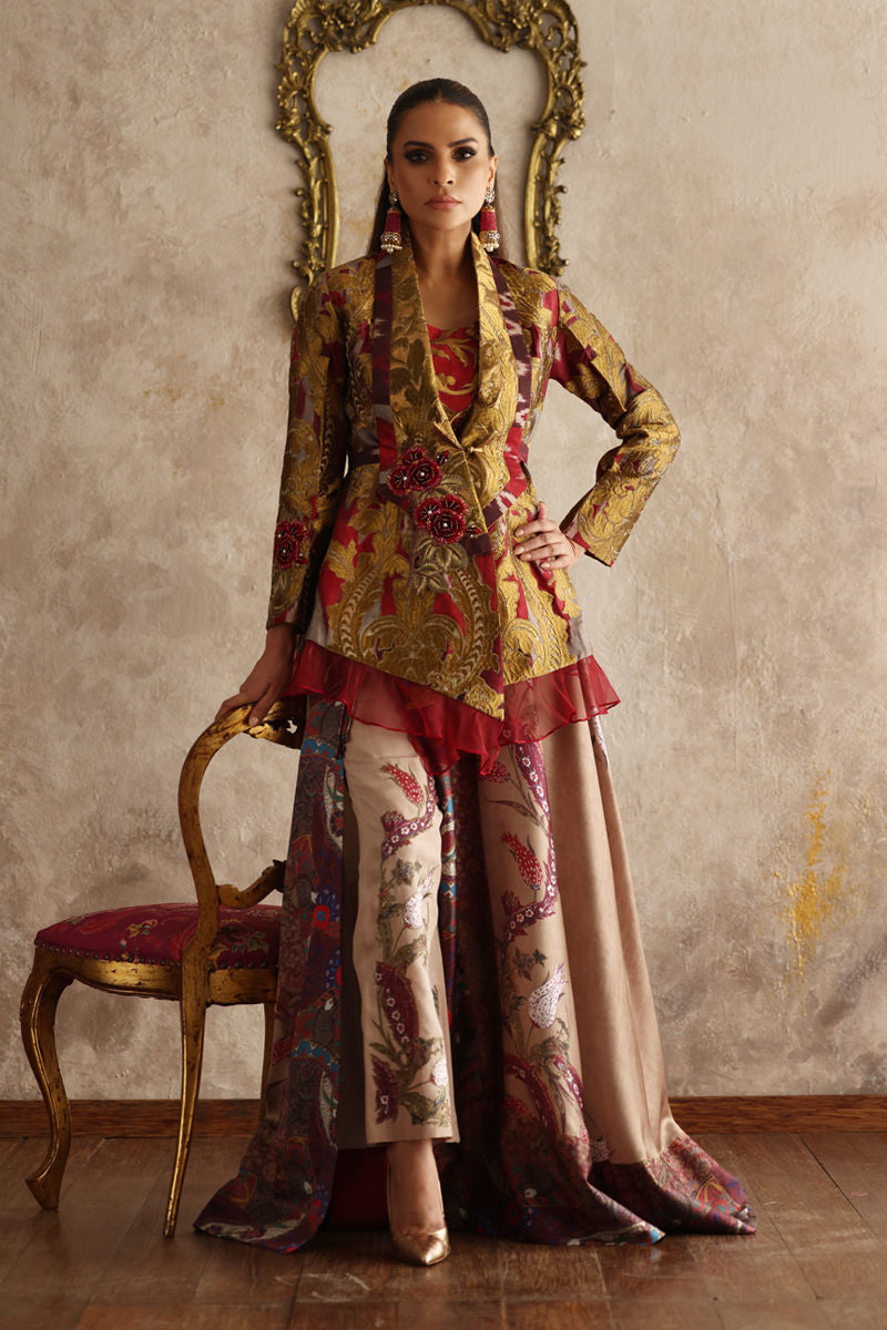 Shamaeel Ansari | Symposium of Queens | EQ-08 - Official Shamaeel Ansari - Agha Fabrics UK