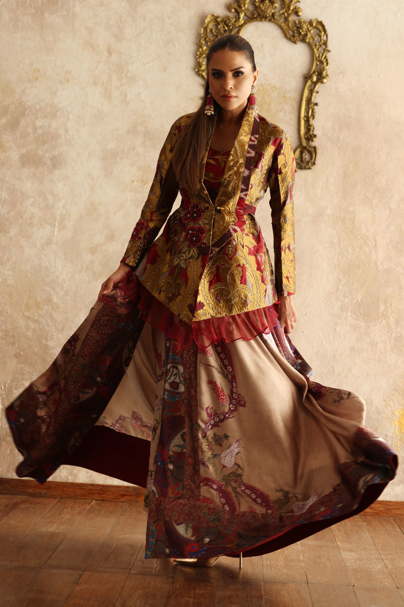 Shamaeel Ansari | Symposium of Queens | EQ-08 - Official Shamaeel Ansari - Agha Fabrics UK