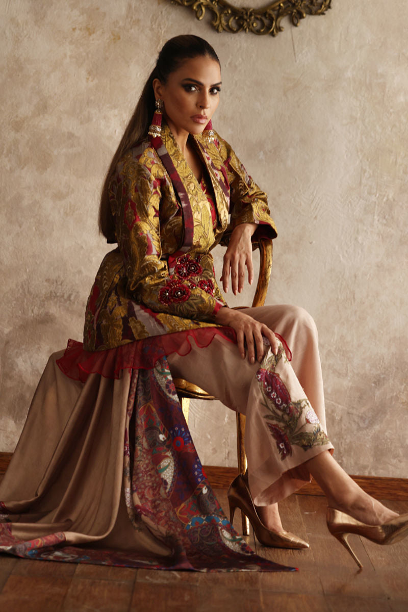 Shamaeel Ansari | Symposium of Queens | EQ-08 - Official Shamaeel Ansari - Agha Fabrics UK