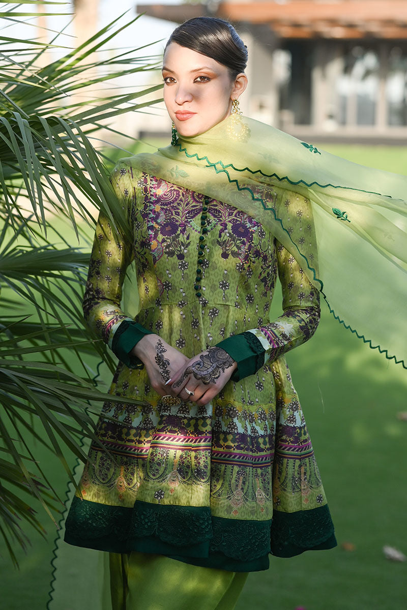 Ansab Jahangir | Luxury Silk Pret | KIWI