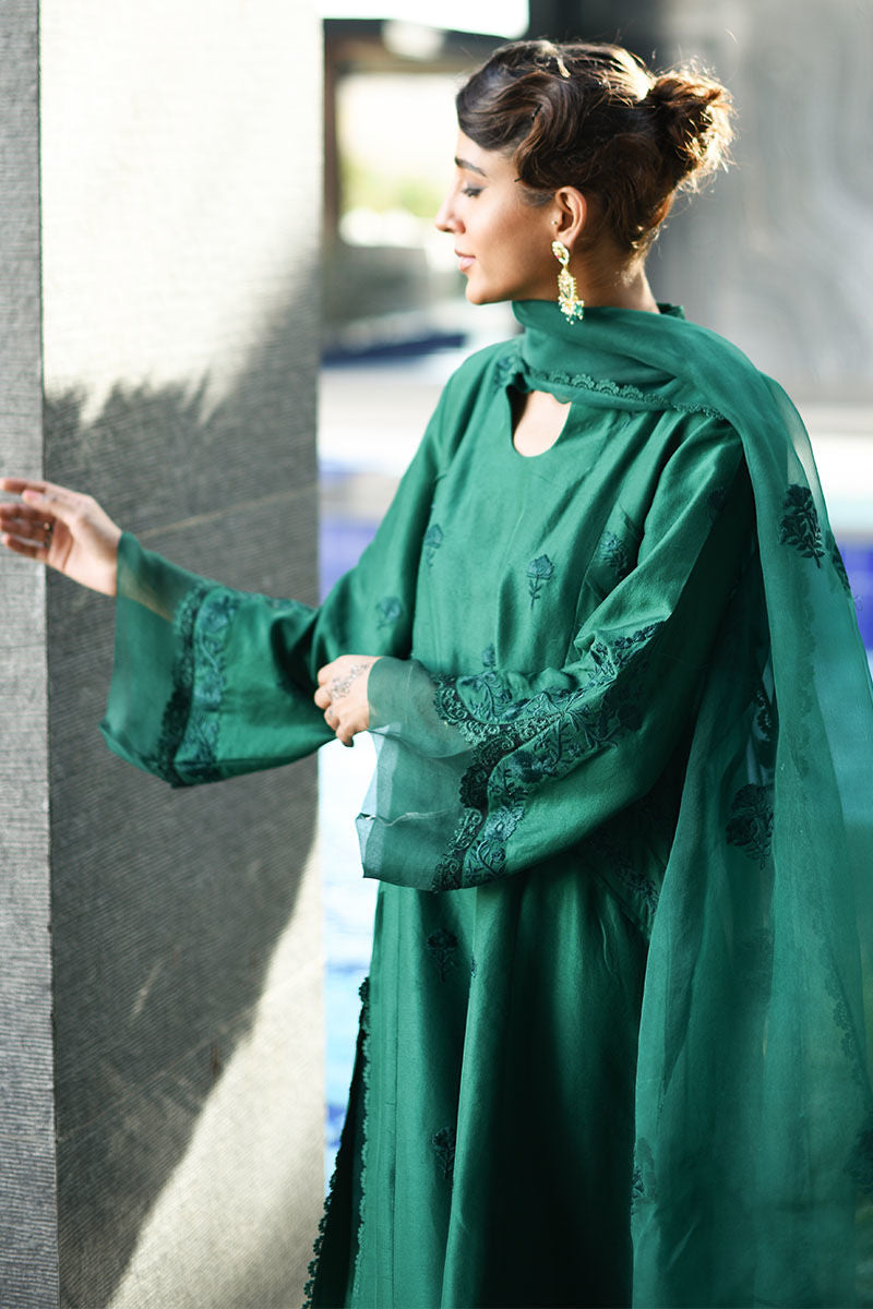 Ansab Jahangir | Luxury Silk Pret | DEEP LAKE