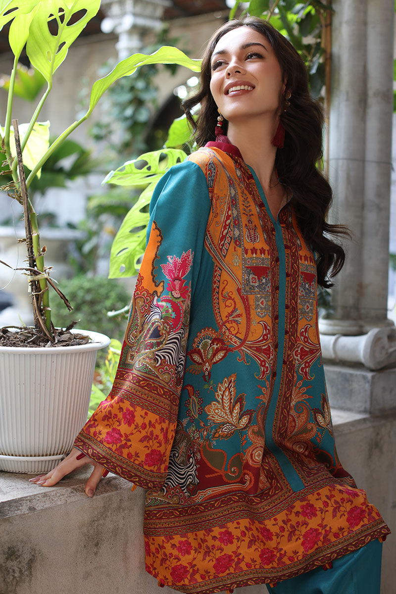 Aisha Imran | Printed Panache | Evie - Official Aisha Imran - Agha Fabrics UK