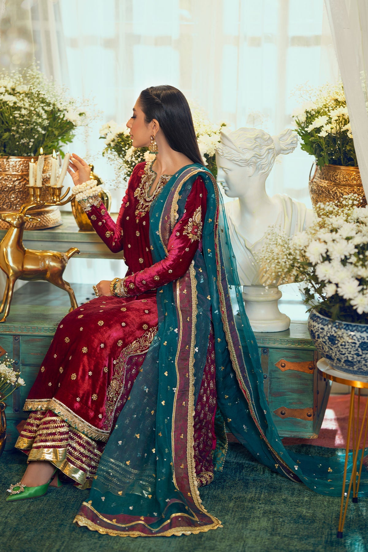 Annus Abrar | Semi Formals | SIBEL - Official Annus Abrar - Agha Fabrics UK