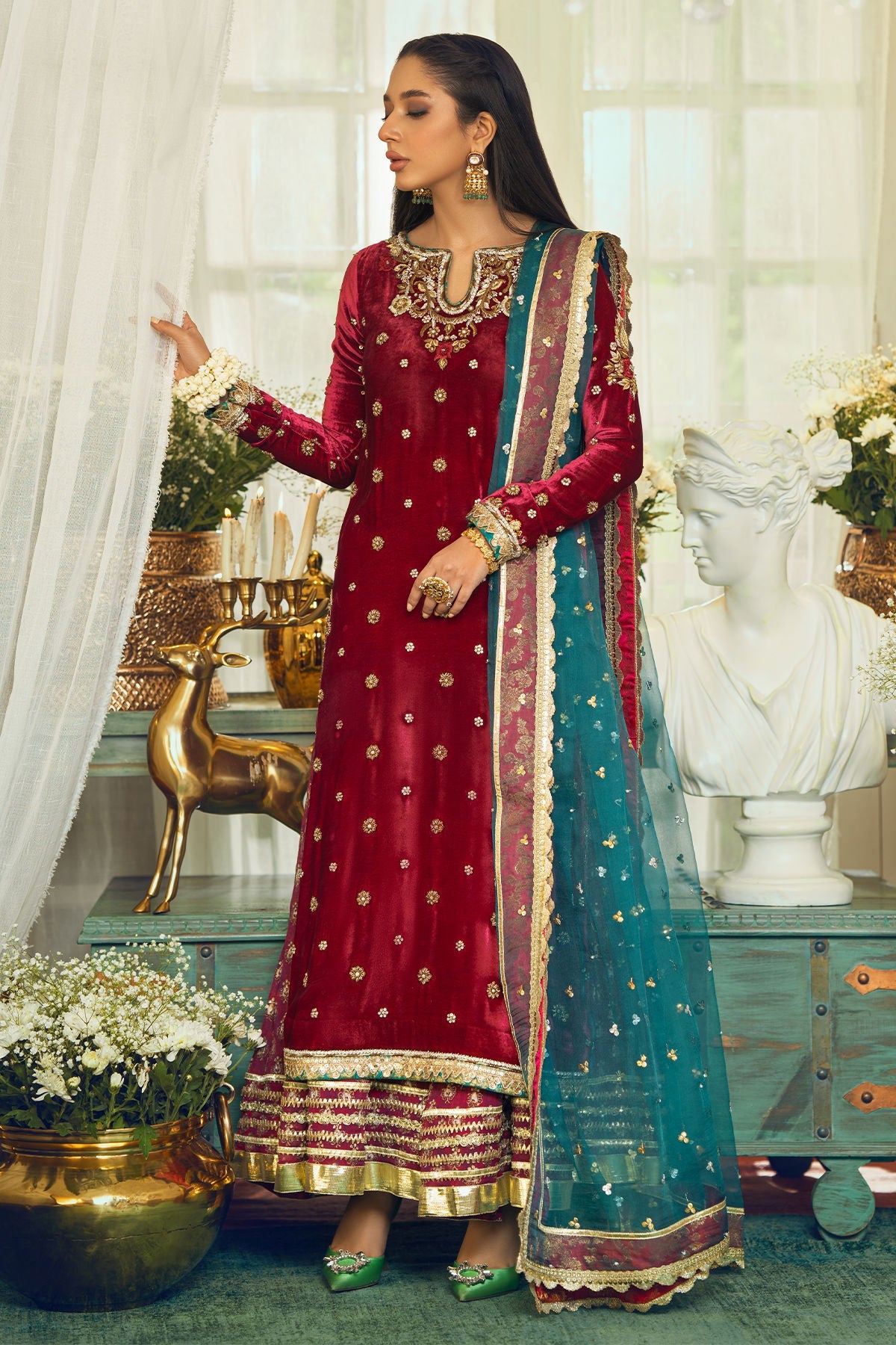 Annus Abrar | Semi Formals | SIBEL - Official Annus Abrar - Agha Fabrics UK