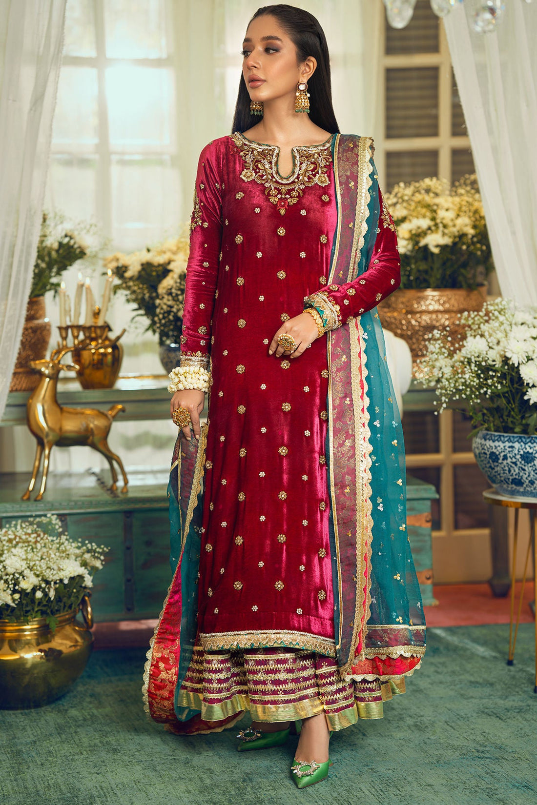 Annus Abrar | Semi Formals | SIBEL - Official Annus Abrar - Agha Fabrics UK