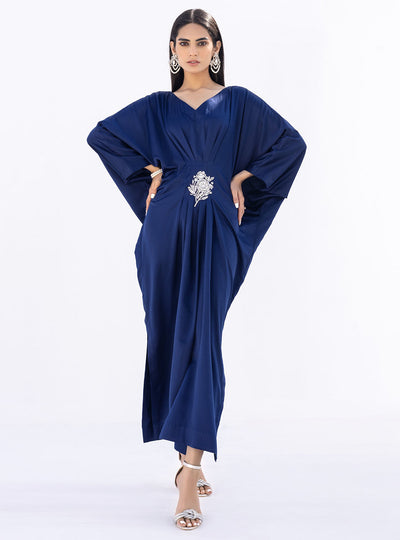 Zainab Chottani | The Kaftan Edit | Blue Topaz - Official Zainab Chottani - Agha Fabrics UK