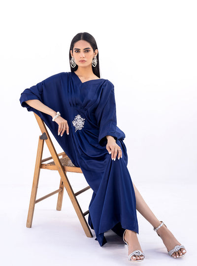 Zainab Chottani | The Kaftan Edit | Blue Topaz - Official Zainab Chottani - Agha Fabrics UK