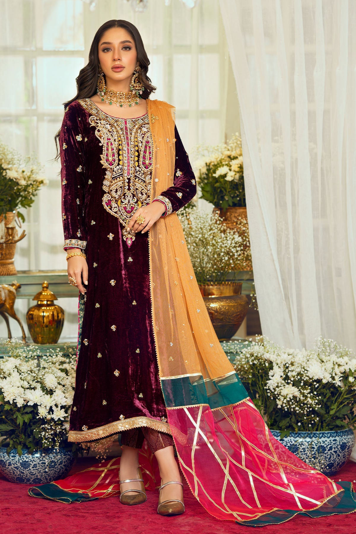 Annus Abrar | Semi Formals | NURAY - Official Annus Abrar - Agha Fabrics UK