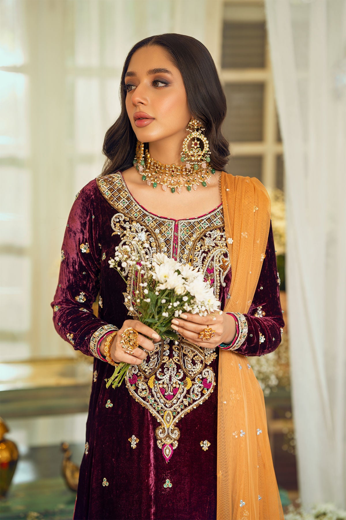 Annus Abrar | Semi Formals | NURAY - Official Annus Abrar - Agha Fabrics UK