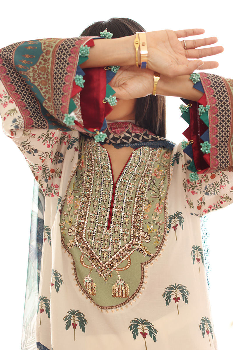 Aisha Imran | Printed Panache | Talia - Official Aisha Imran - Agha Fabrics UK