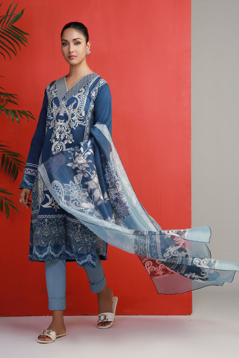 Shamaeel Ansari | Gulrang Lawn | Gulrang-03