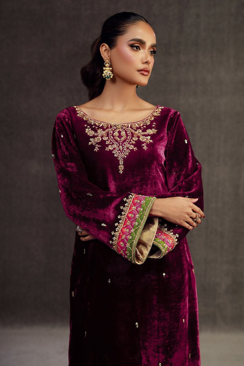 Fatima Khan | Anan Velvet Edit | Pariza - Official Fatima Khan - Agha Fabrics UK