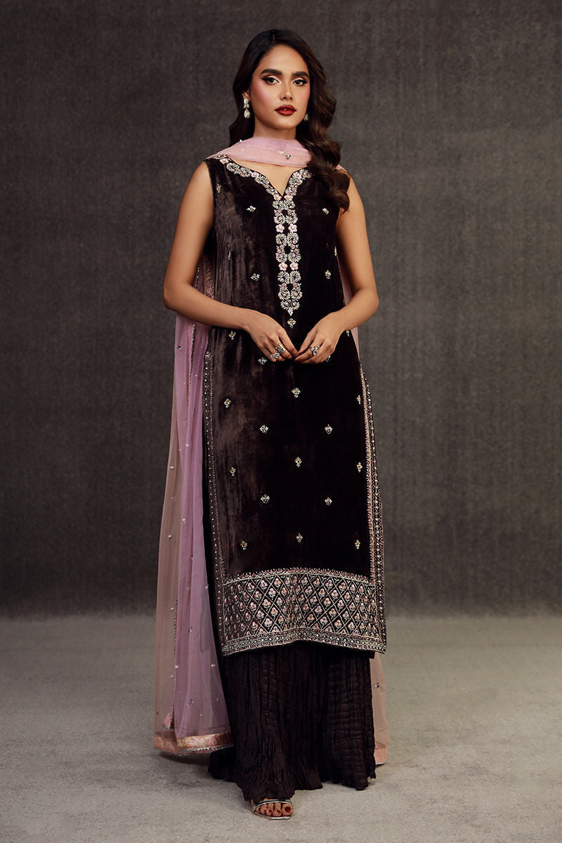 Fatima Khan | Anan Velvet Edit | Ilham - Official Fatima Khan - Agha Fabrics UK