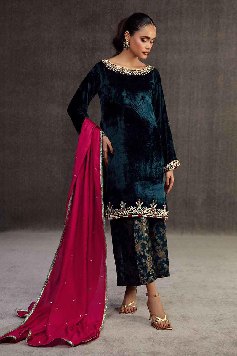Fatima Khan | Anan Velvet Edit | Mirwa - Official Fatima Khan - Agha Fabrics UK
