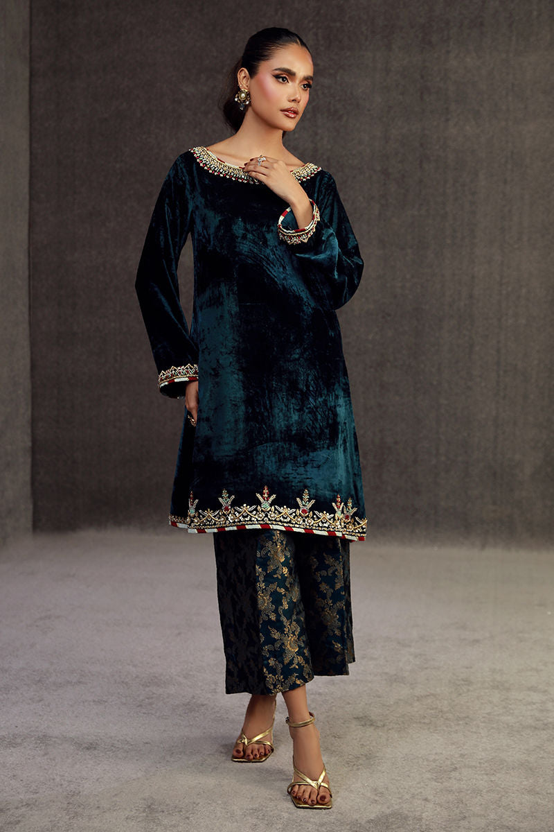 Fatima Khan | Anan Velvet Edit | Mirwa - Official Fatima Khan - Agha Fabrics UK