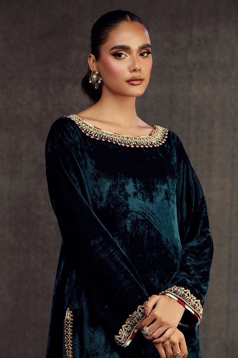 Fatima Khan | Anan Velvet Edit | Mirwa - Official Fatima Khan - Agha Fabrics UK