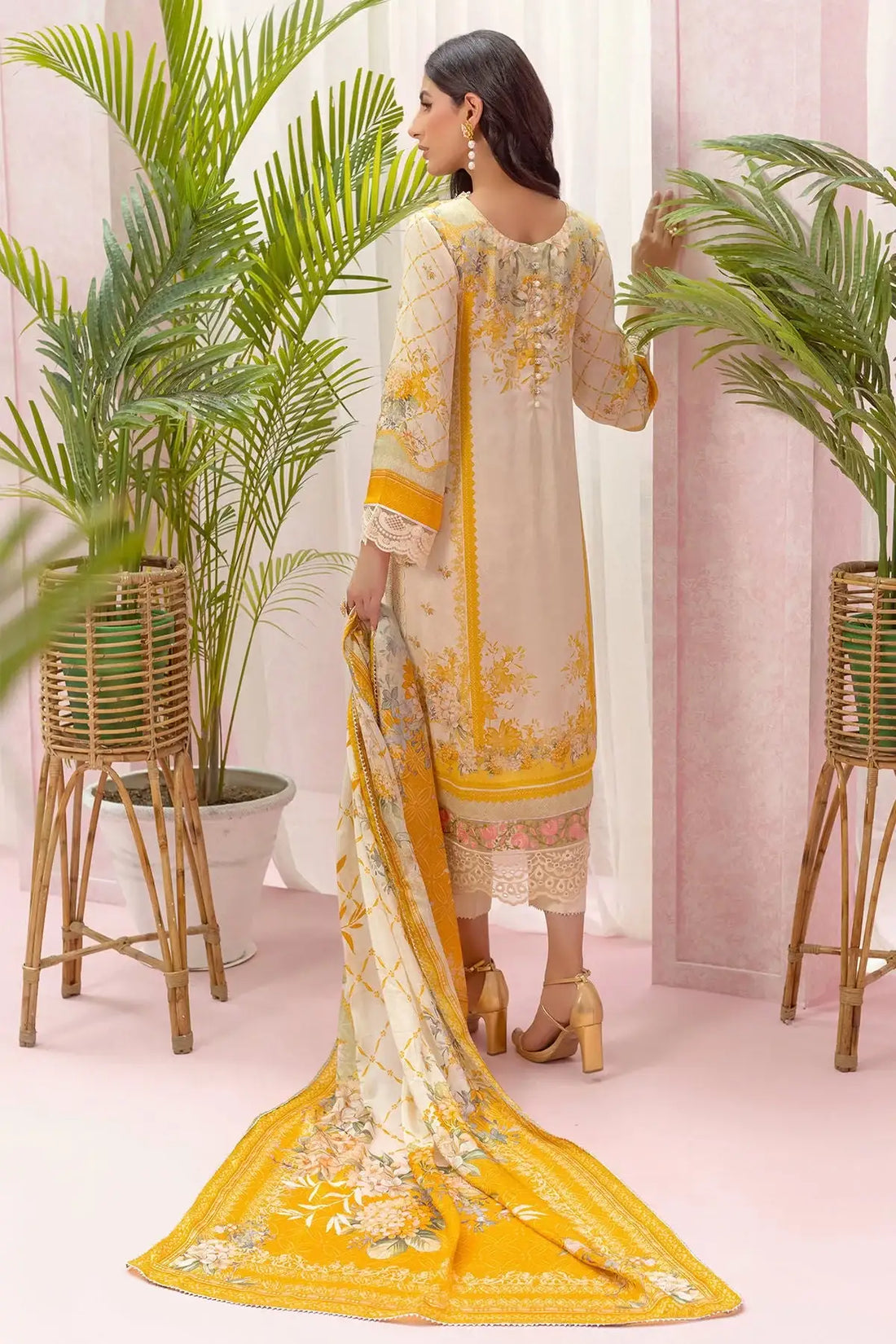Annus Abrar | Luxe Silk Pret | NOEMIE - Official Annus Abrar - Agha Fabrics UK
