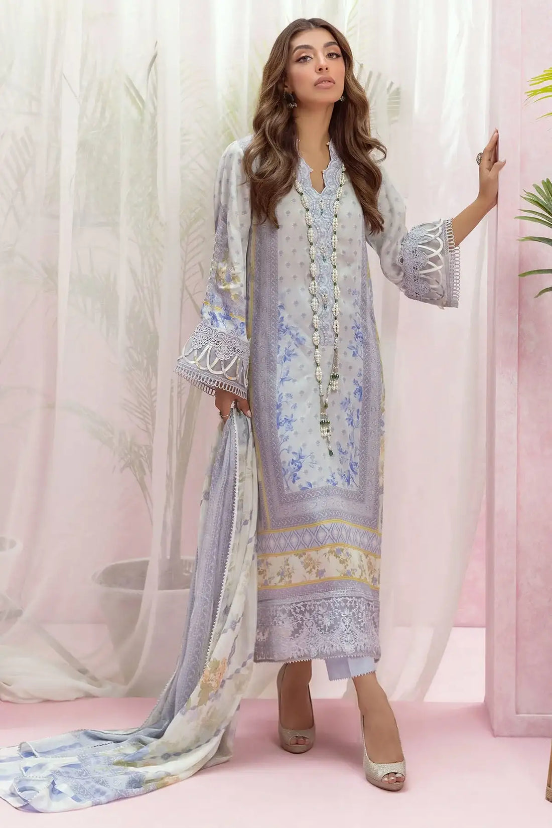 Annus Abrar | Luxe Silk Pret | MYEL - Official Annus Abrar - Agha Fabrics UK