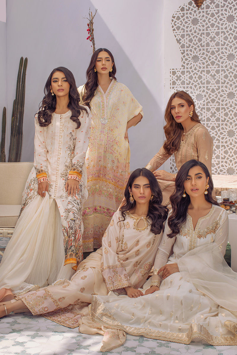 Ansab Jahangir | Luxury Silk Pret | BOTANICAL BLISS