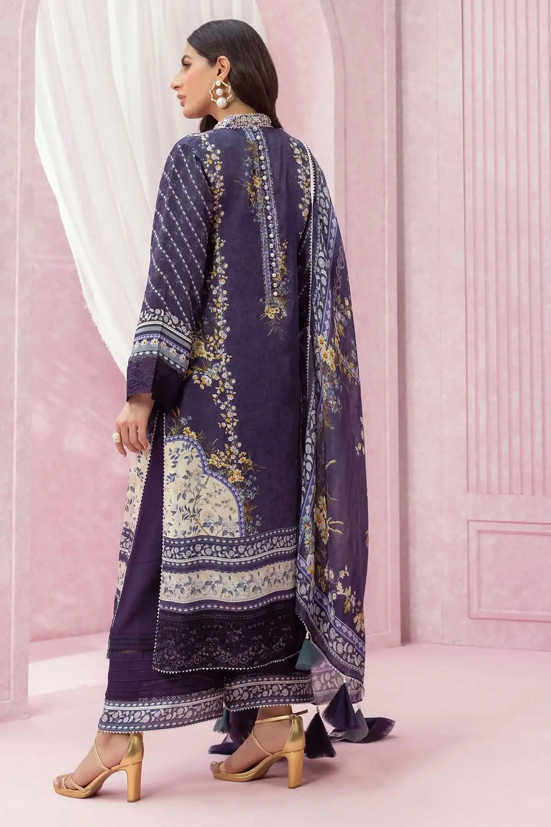Annus Abrar | Luxe Silk Pret | ZOEY - Official Annus Abrar - Agha Fabrics UK