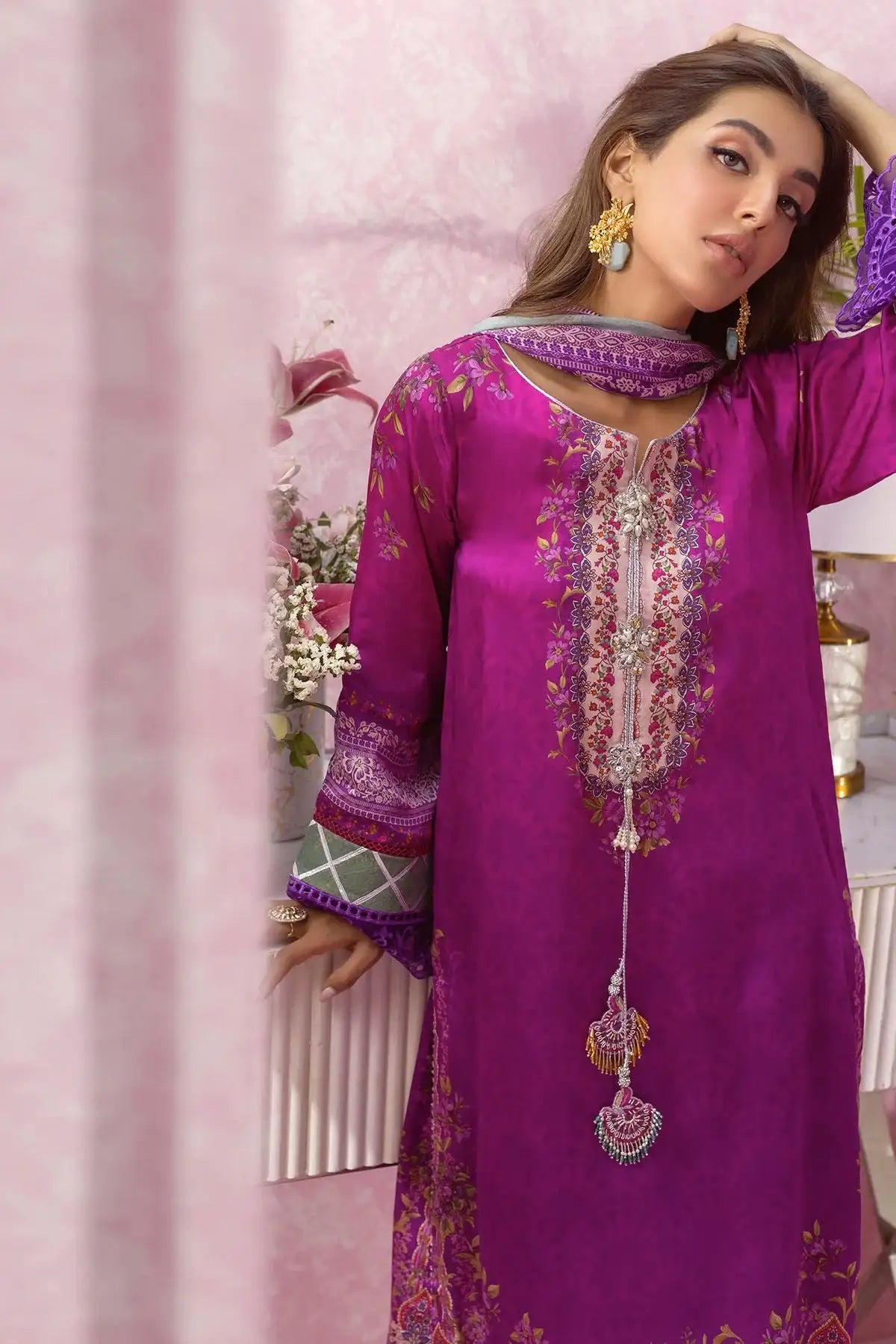 Annus Abrar | Luxe Silk Pret | ALIZE - Official Annus Abrar - Agha Fabrics UK