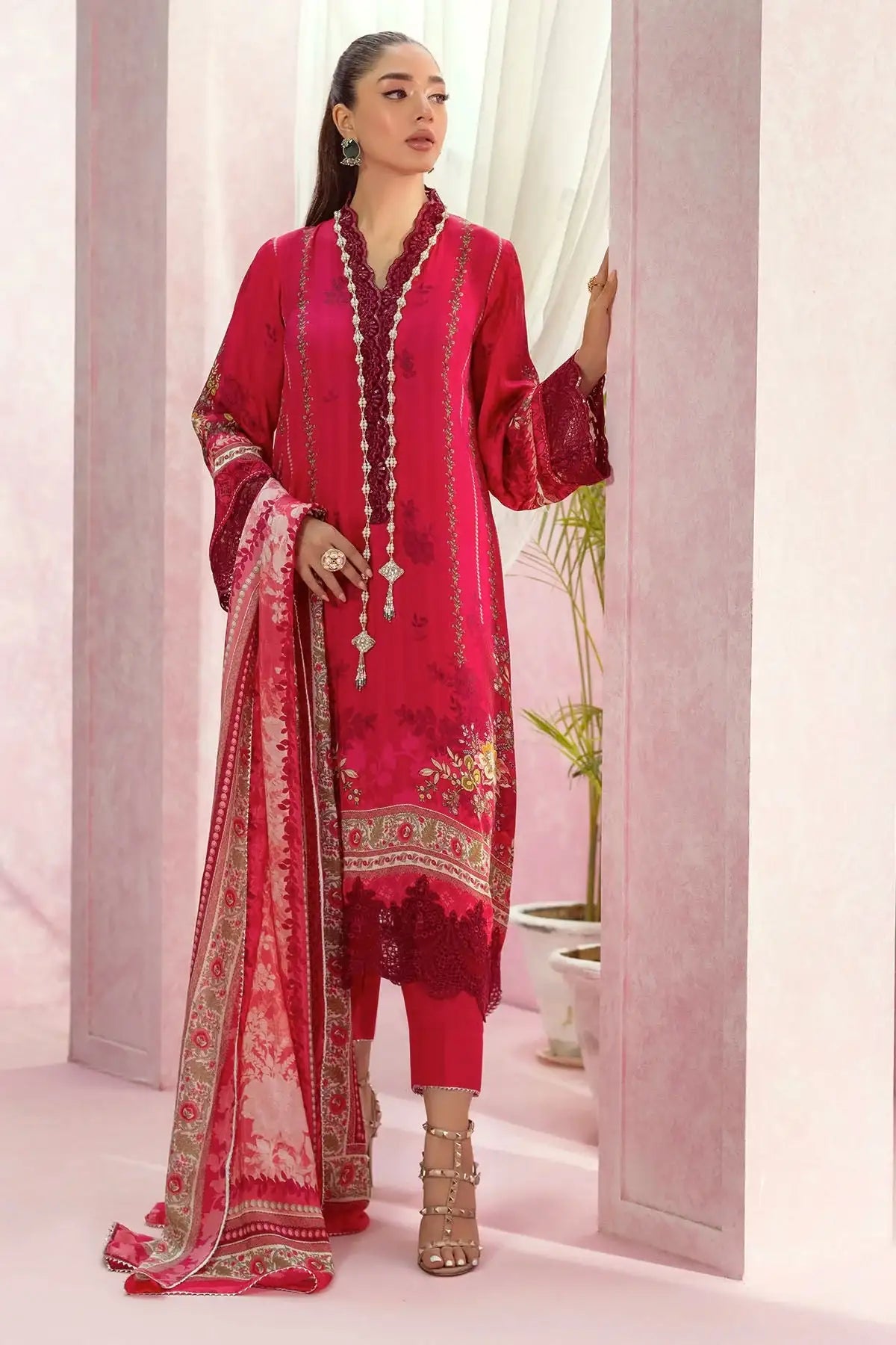 Annus Abrar | Luxe Silk Pret | HELENE - Official Annus Abrar - Agha Fabrics UK