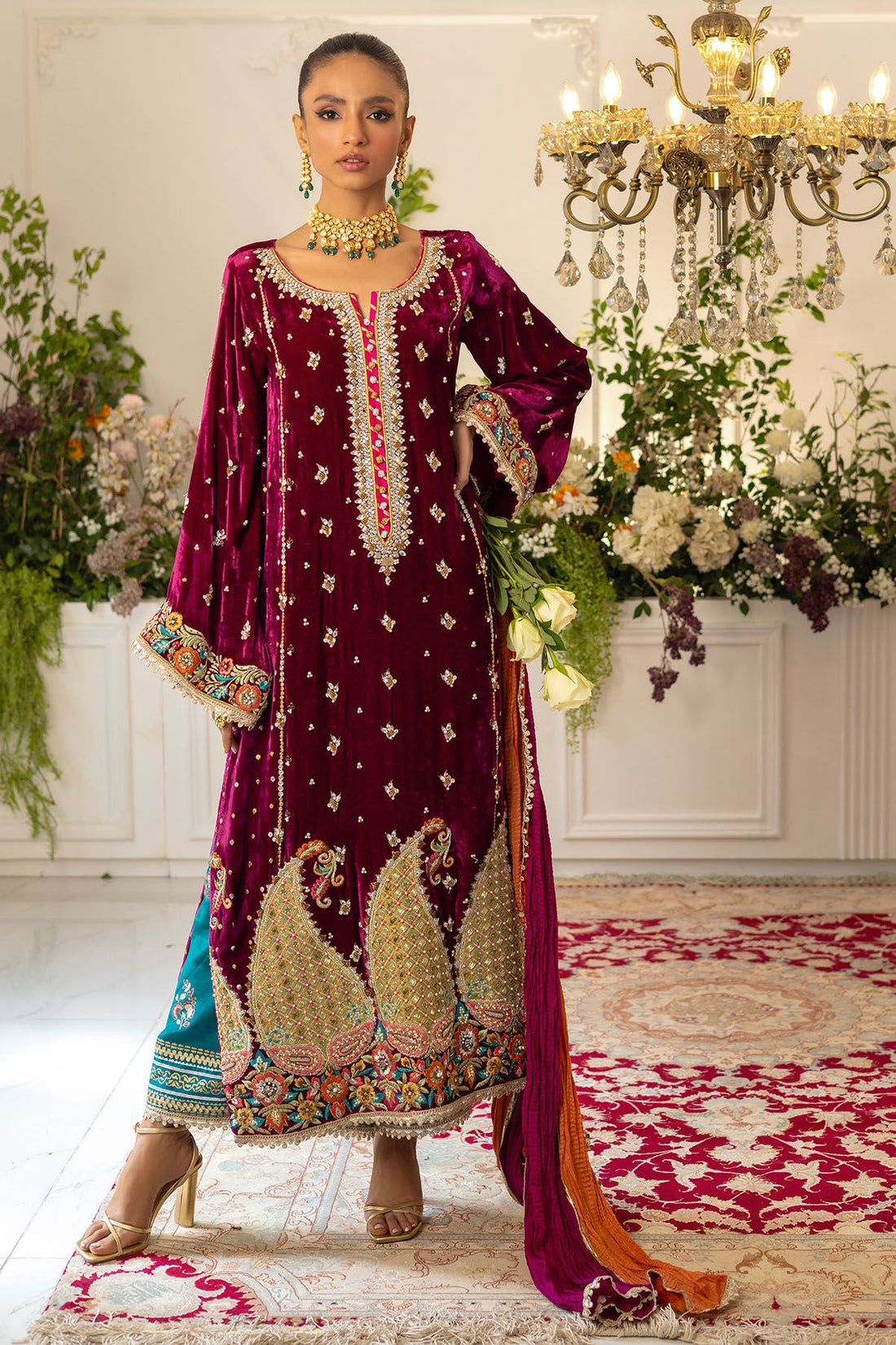 Annus Abrar | Semi Formals | SADAF - Official Annus Abrar - Agha Fabrics UK