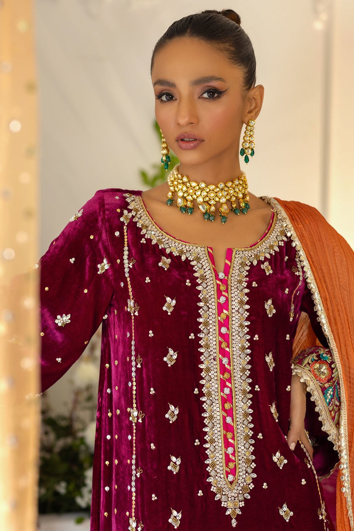 Annus Abrar | Semi Formals | SADAF - Official Annus Abrar - Agha Fabrics UK