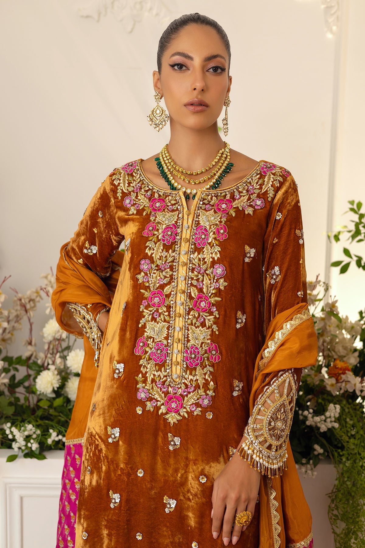 Annus Abrar | Semi Formals | RABEAH - Official Annus Abrar - Agha Fabrics UK