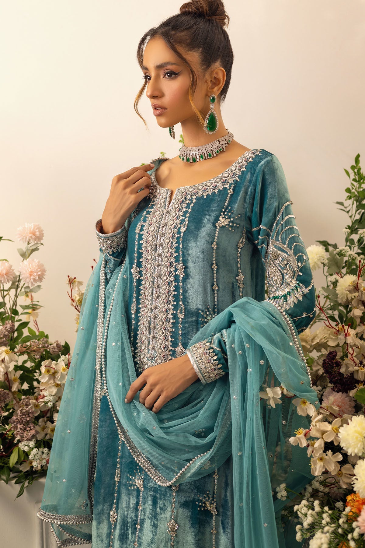 Annus Abrar | Semi Formals | HANIYAH - Official Annus Abrar - Agha Fabrics UK