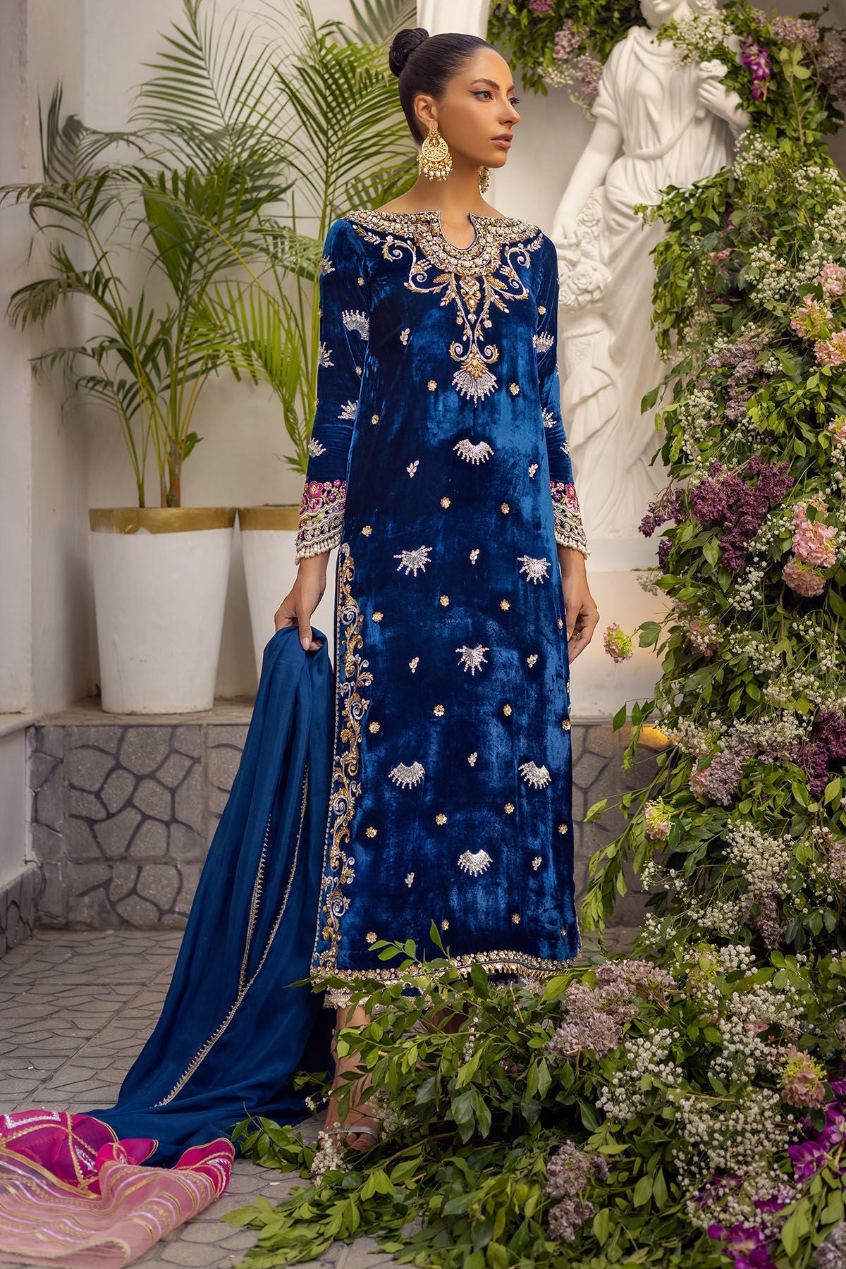 Annus Abrar | Semi Formals | PALAK - Official Annus Abrar - Agha Fabrics UK