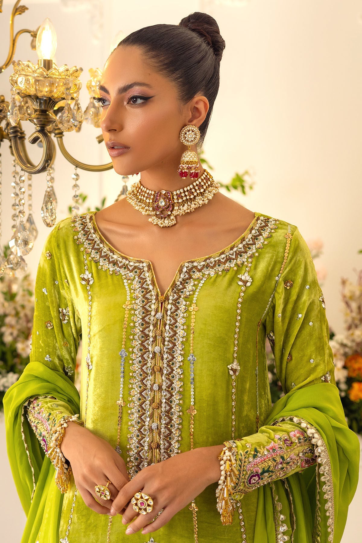 Annus Abrar | Semi Formals | FIZA - Official Annus Abrar - Agha Fabrics UK