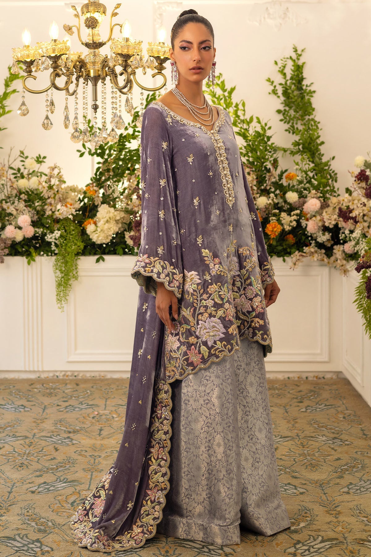 Annus Abrar | Semi Formals | ROMA - Official Annus Abrar - Agha Fabrics UK