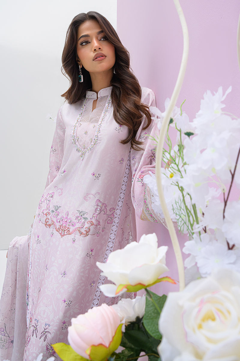 Fatima Khan | Eid Digital Silk Prints | Pastella