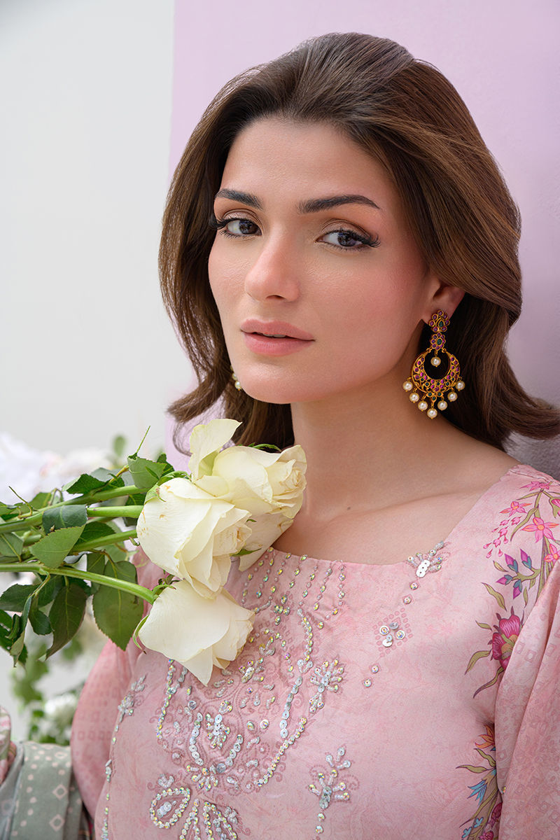 Fatima Khan | Eid Digital Silk Prints | Petaluxe