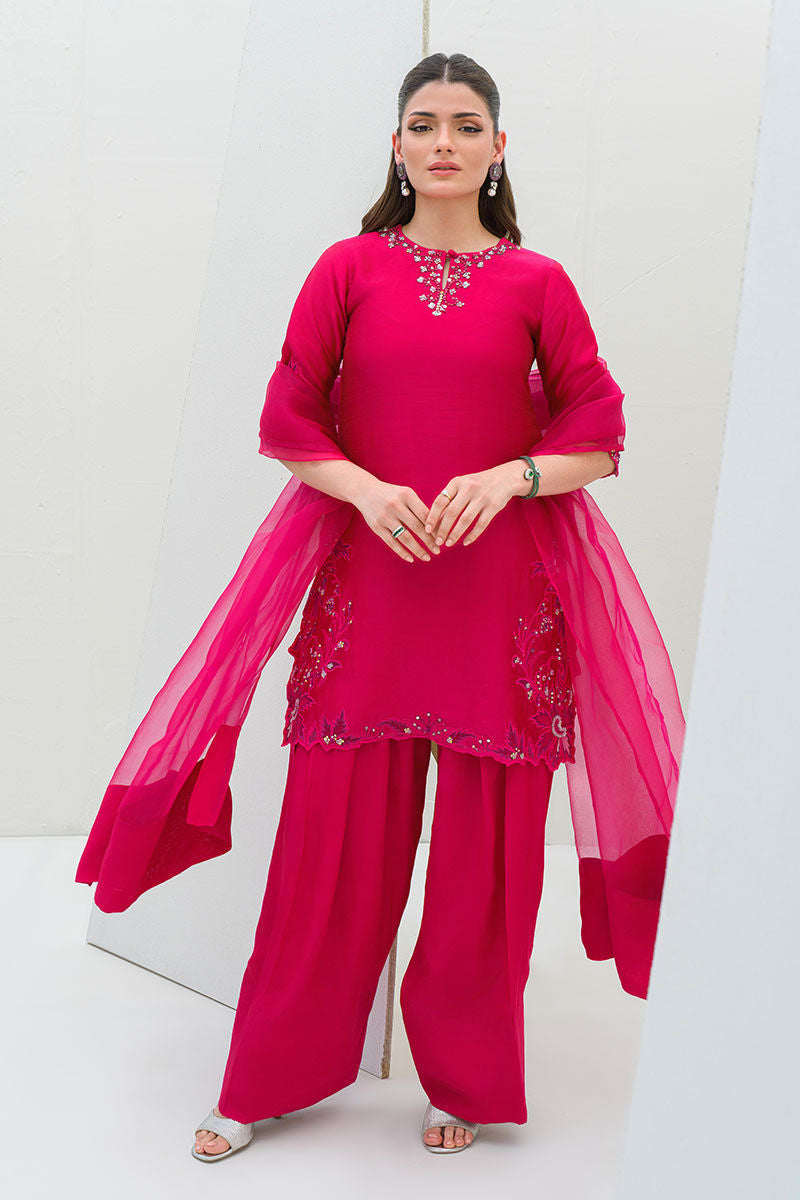 Fatima Khan | Serene Eid Luxe Pret | Pinktastic - Official Fatima Khan - Agha Fabrics UK