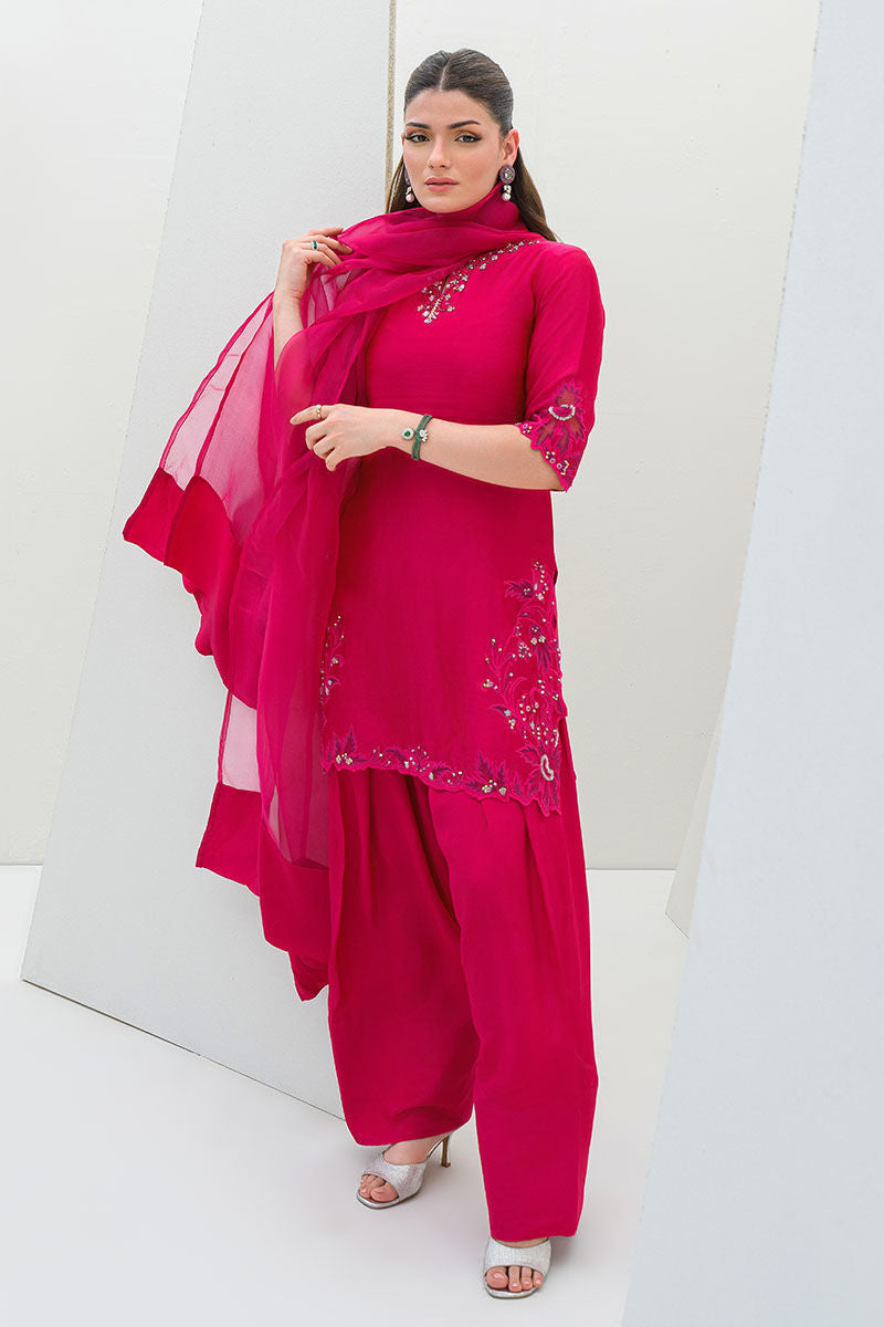 Fatima Khan | Serene Eid Luxe Pret | Pinktastic - Official Fatima Khan - Agha Fabrics UK