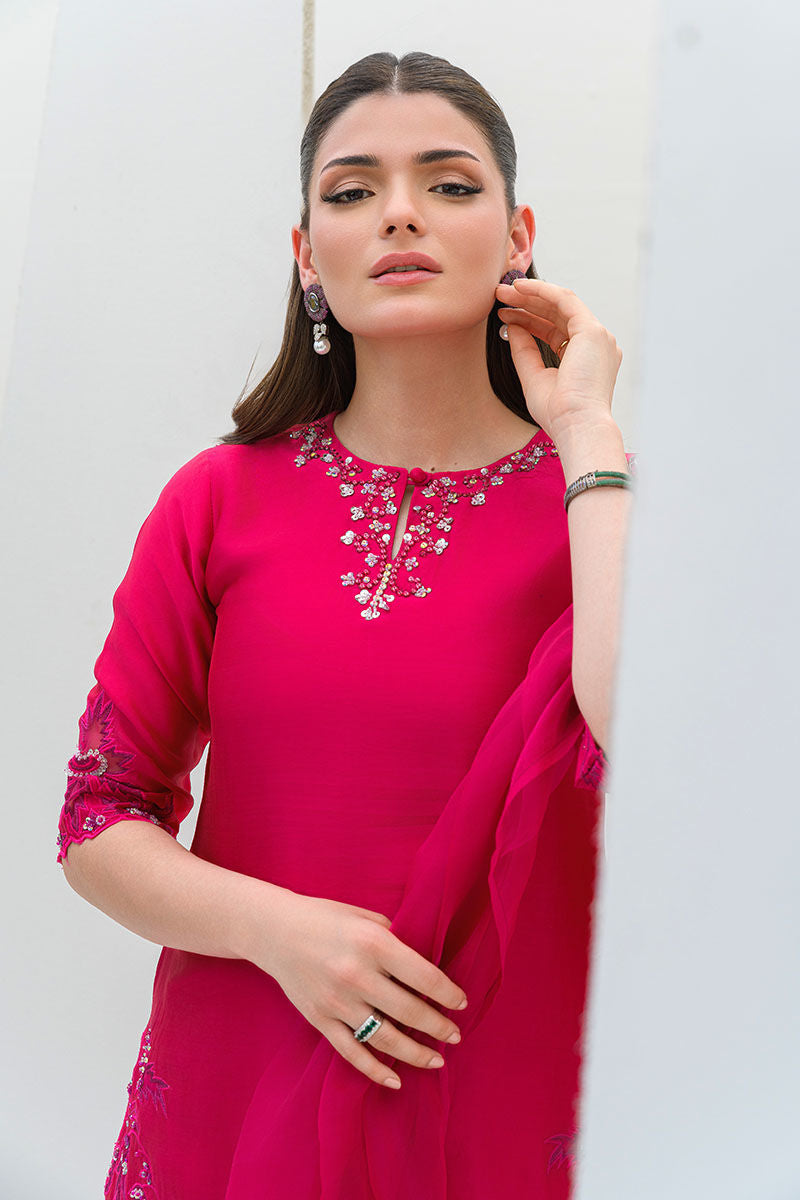 Fatima Khan | Serene Eid Luxe Pret | Pinktastic - Official Fatima Khan - Agha Fabrics UK
