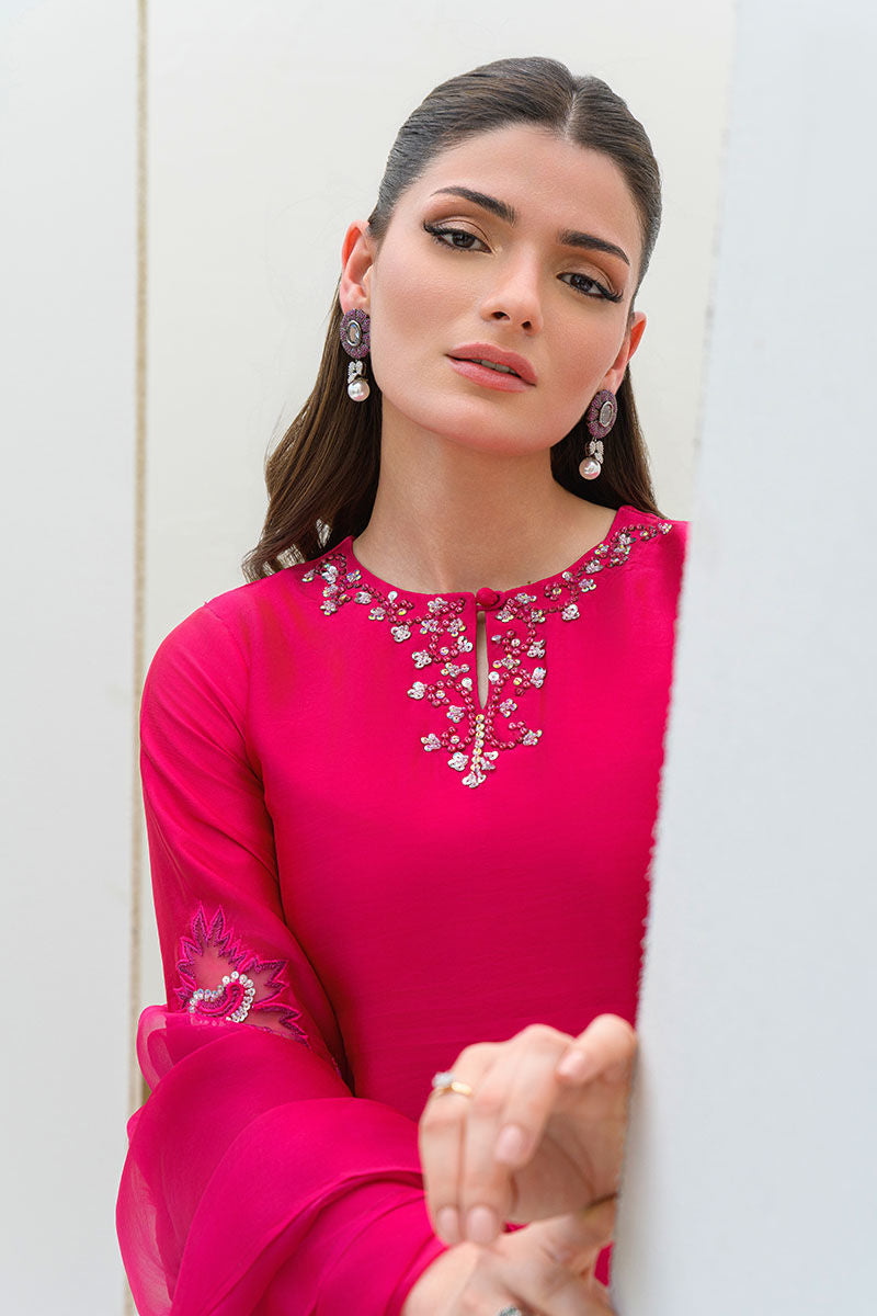 Fatima Khan | Serene Eid Luxe Pret | Pinktastic - Official Fatima Khan - Agha Fabrics UK