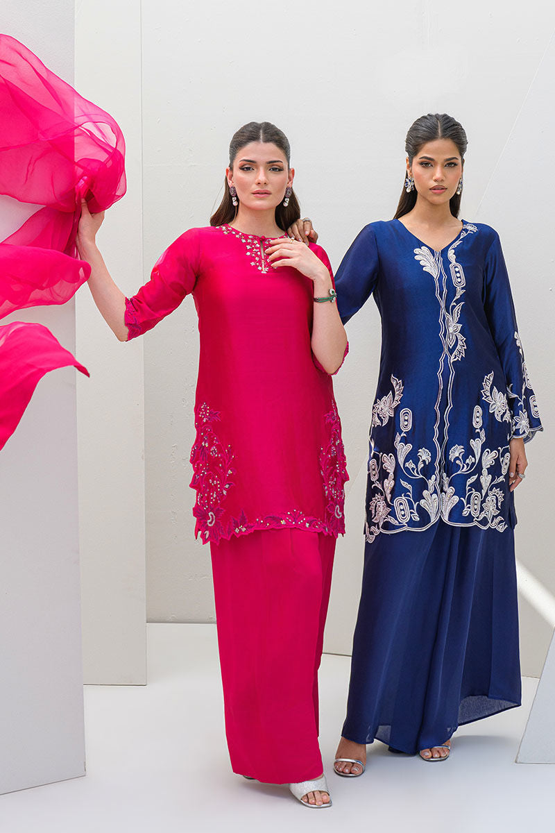 Fatima Khan | Serene Eid Luxe Pret | Pinktastic - Official Fatima Khan - Agha Fabrics UK