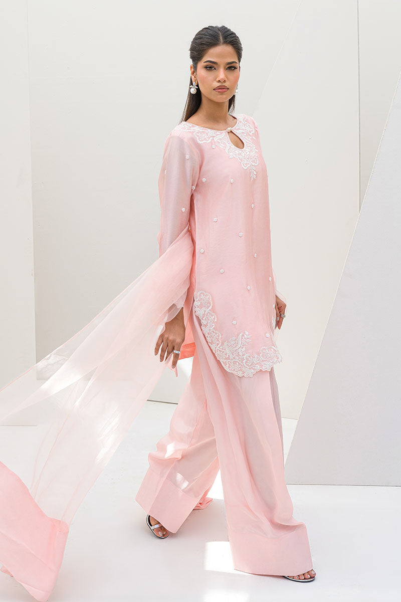 Fatima Khan | Serene Eid Luxe Pret | Rosie - Official Fatima Khan - Agha Fabrics UK