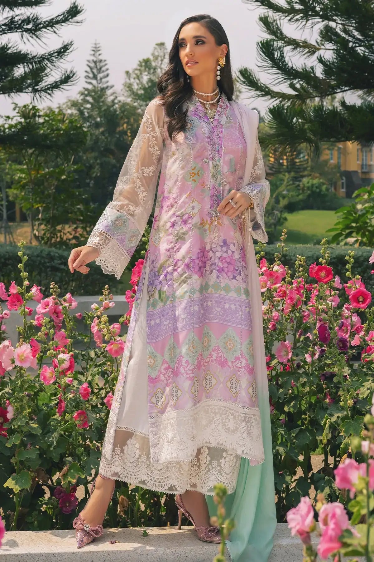 Annus Abrar | Luxe Silk Pret | LARISA - Official Annus Abrar - Agha Fabrics UK