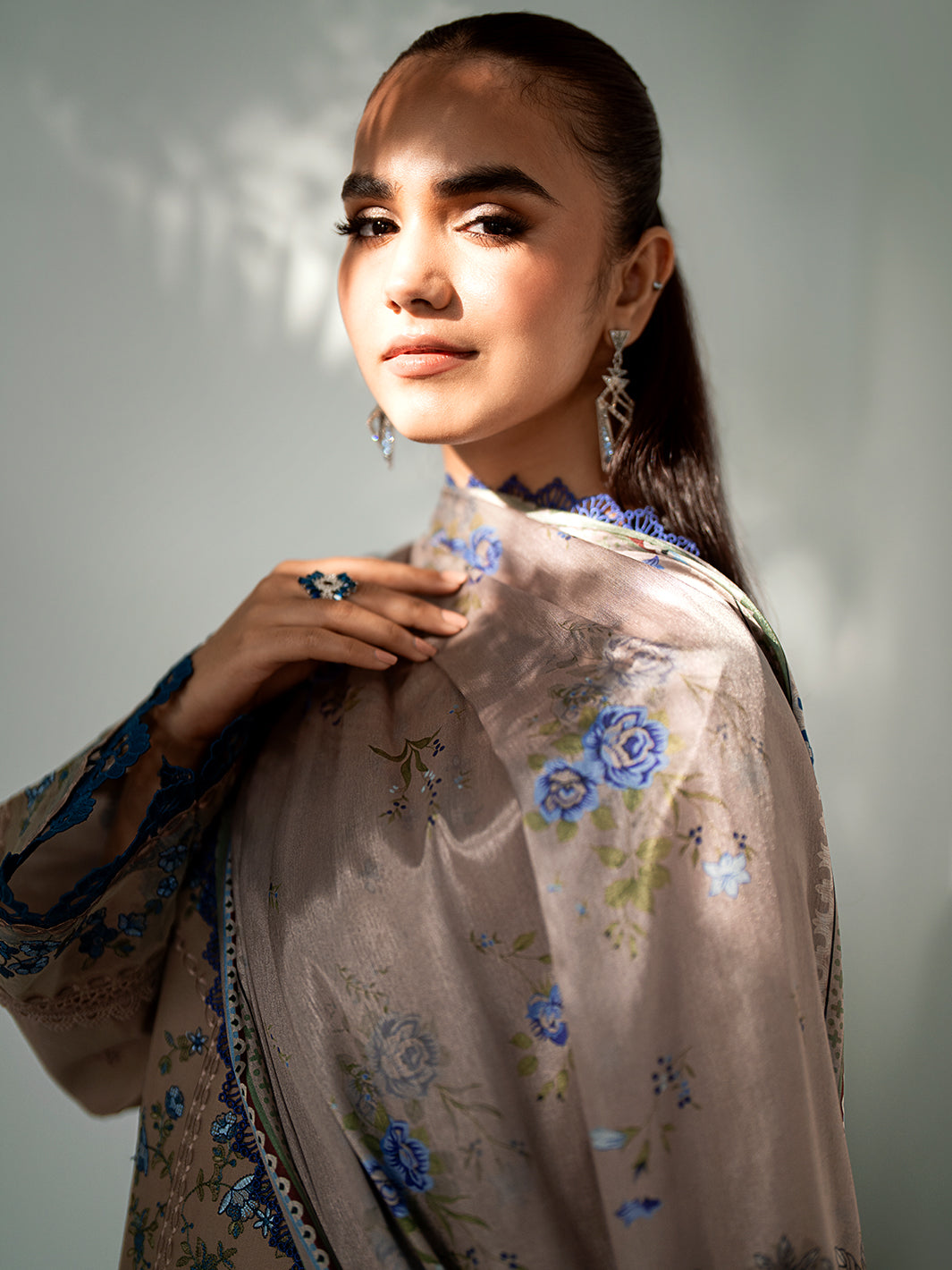 Bin Ilyas | Diara Winter 24 | 304-A - Official Bin Ilyas - Agha Fabrics UK