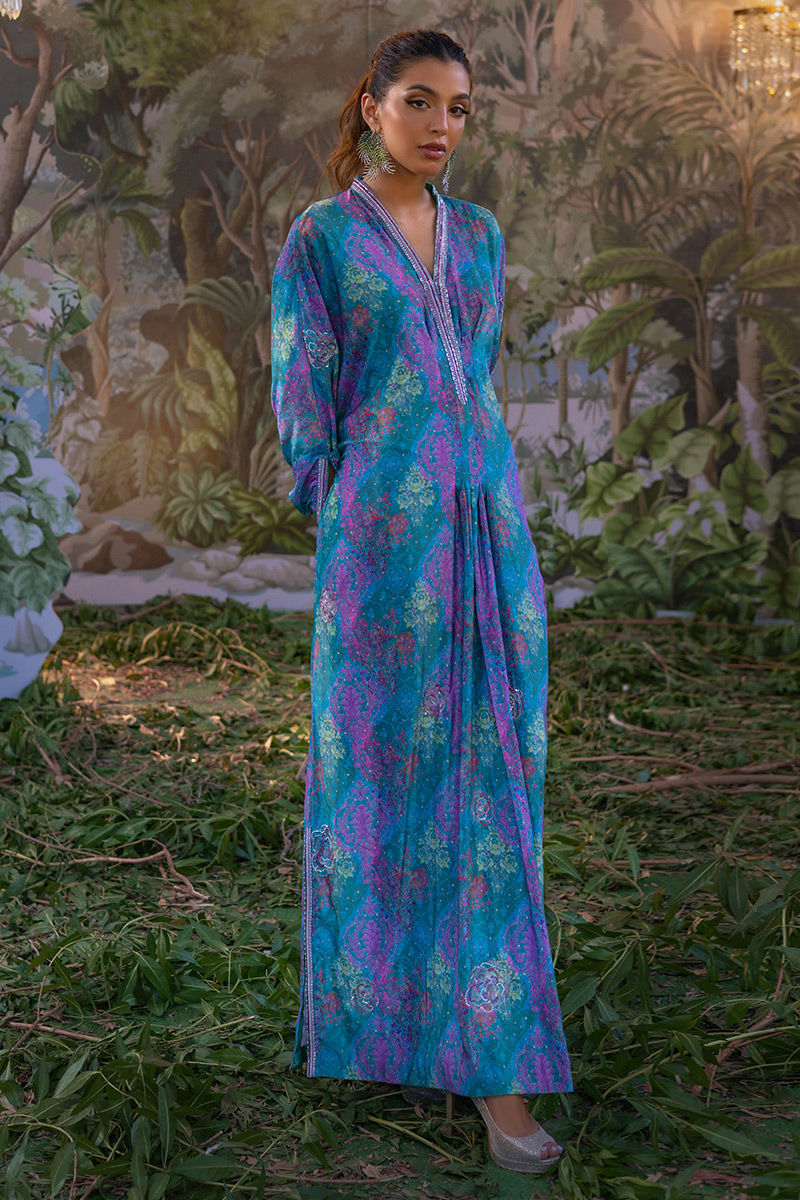 Ansab Jahangir | Bow Velvet Edit | FLORIANA - Official Ansab Jahangir - Agha Fabrics UK