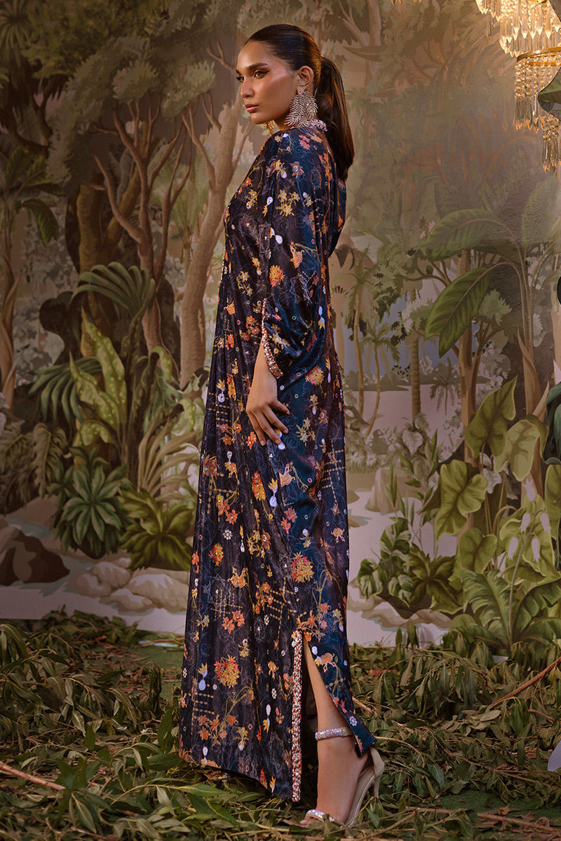 Ansab Jahangir | Bow Velvet Edit | AVELINA - Official Ansab Jahangir - Agha Fabrics UK