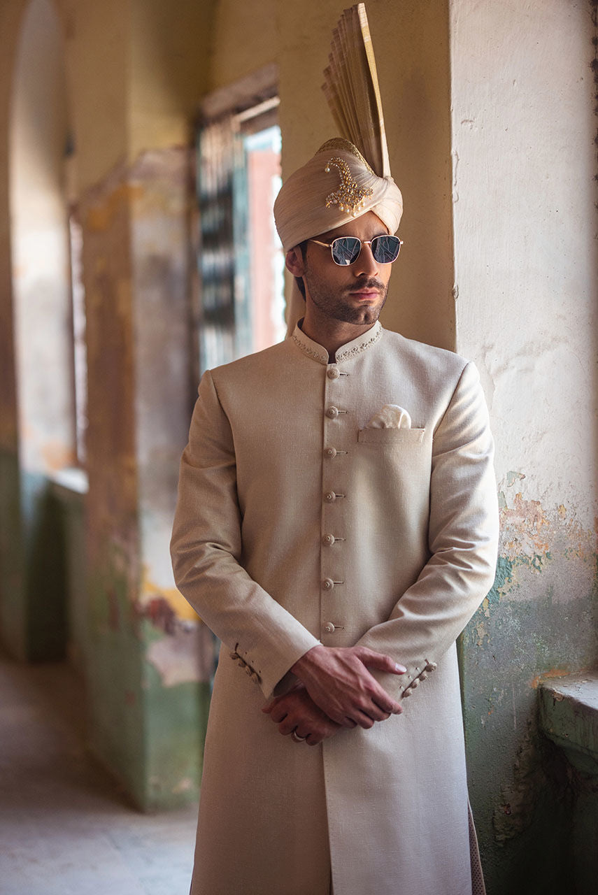 Pakistani Menswear | Deepak Perwani | Shr3442