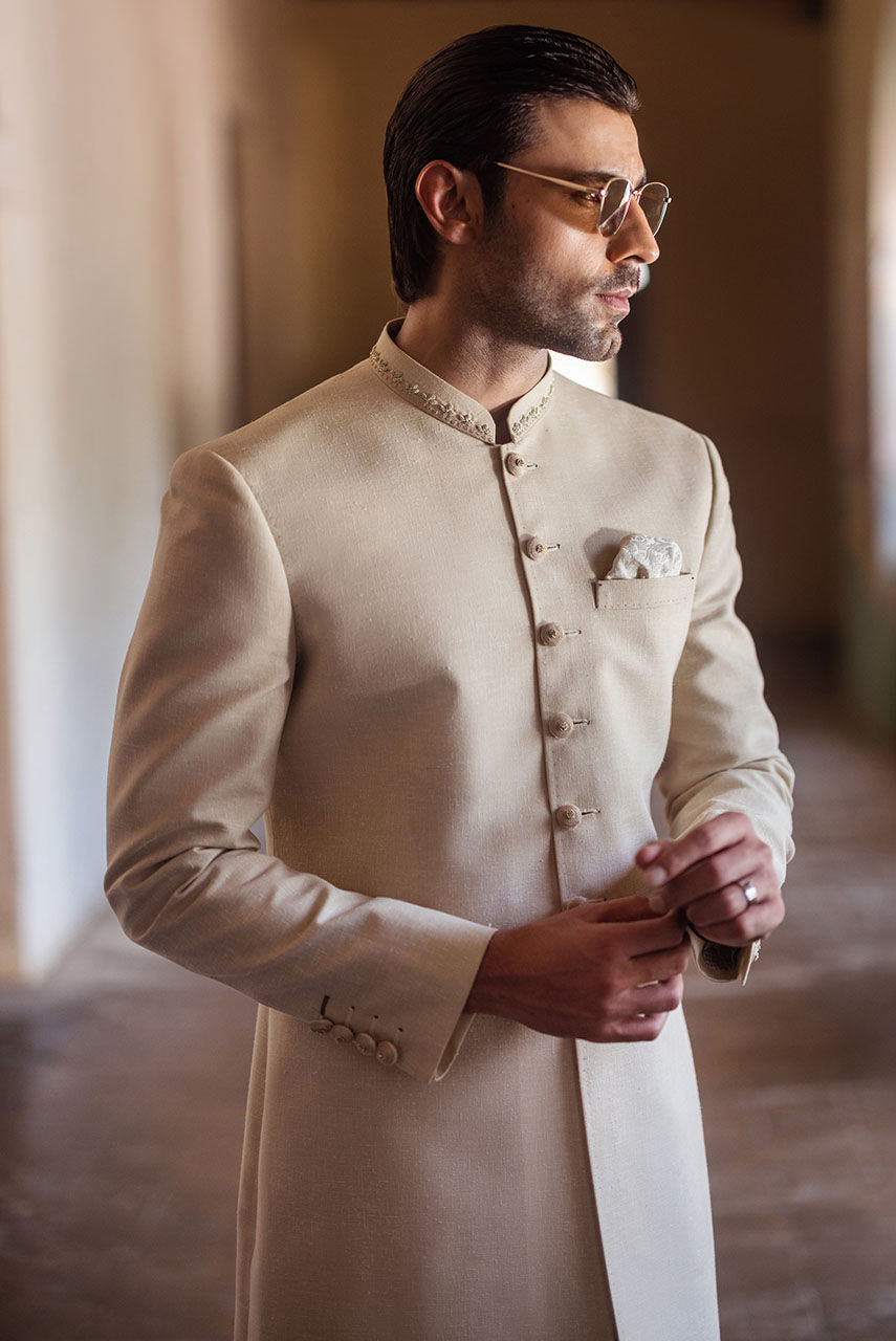 Pakistani Menswear | Deepak Perwani | Shr3442