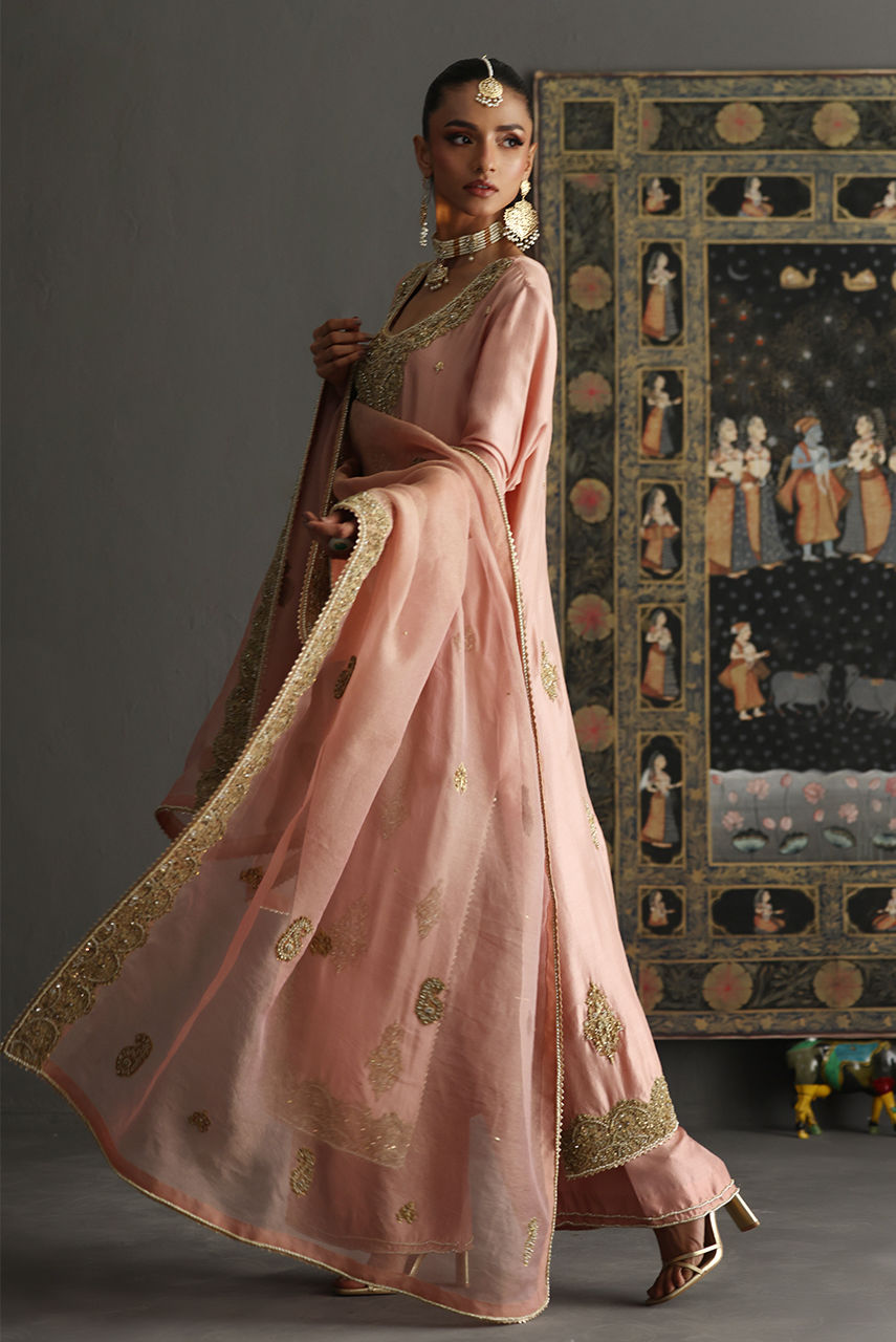 Deepak Perwani | Aila Festive 2024 | Ktd4106 - Official Deepak Perwani - Agha Fabrics UK